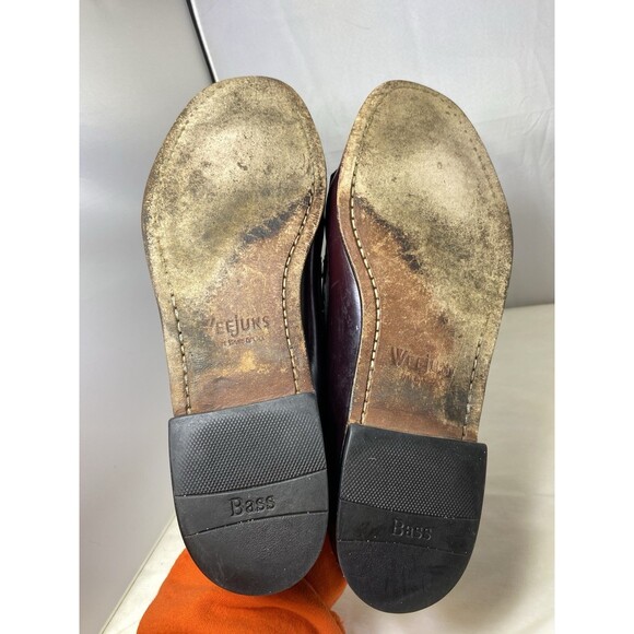 G.H. Bass & Co. Weejuns Layton Tassel Loafers in Burgundy Mens Size 11.5 D - Picture 3 of 12